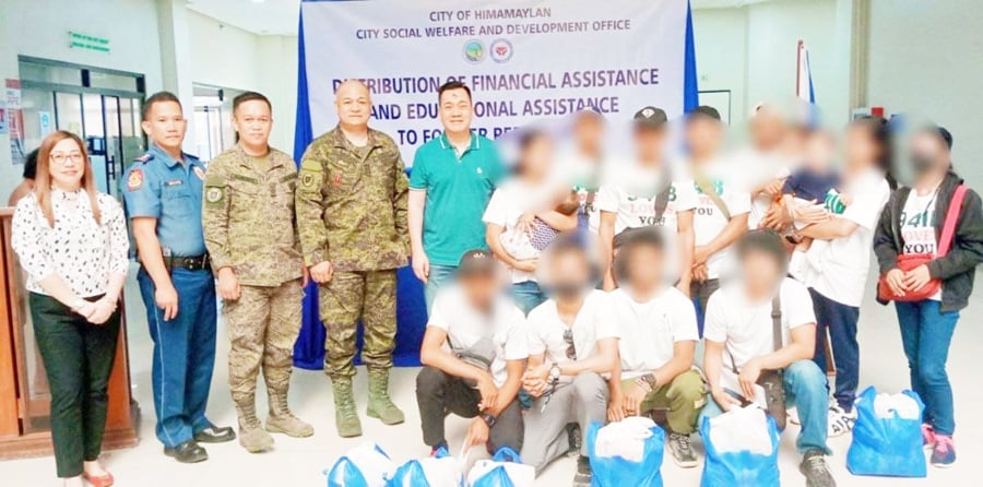 Brigada Financial Himamalayan City Task Force-ELCAC nagtao it Financial ag Educational ...