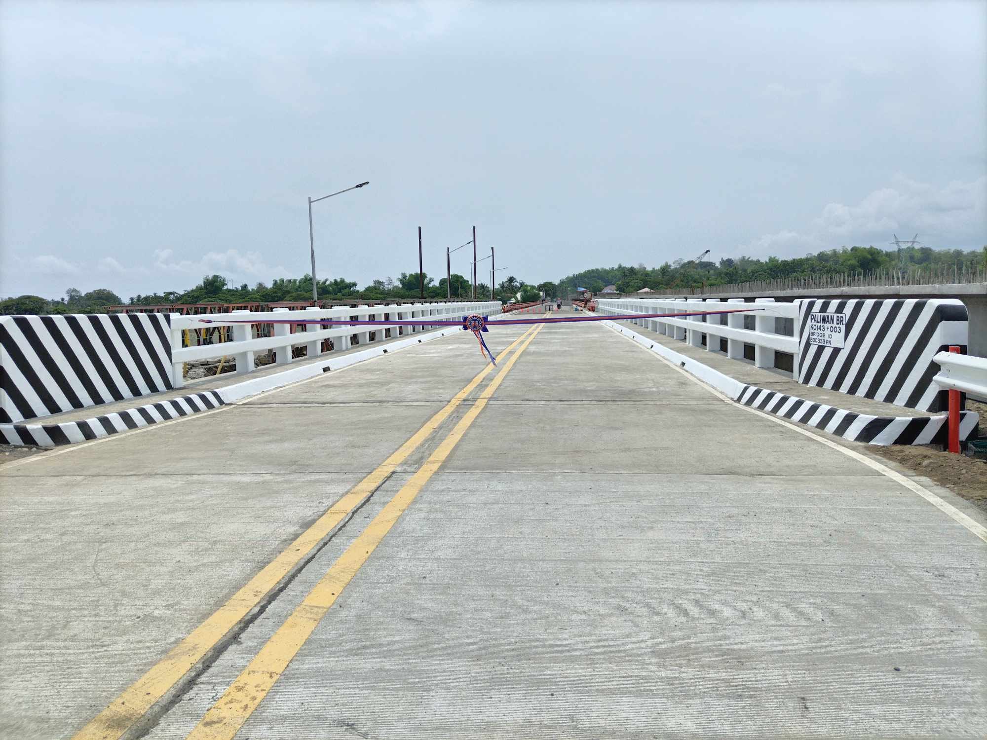 Paliwan bridge pormal run nga ginbuksan - Brigada News